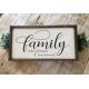 Lightweight Personalised Family Wooden Plaques With Quotes ISO Approved