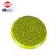 Green PVC Massage Cushion Pad With Pump For Balance Training Easy Carry