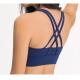 Beauty Cross Back High Tension Push Up Solid Yoga Wear Sexy Yoga Clothing Sport Bra Top Fitness