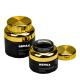 High Quality Empty 50g 100g 30ml 50ml 100ml 120ml Serum Packaging With Gold-plated Threaded Lid