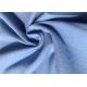 200GSM Warp Knitted Brushed Poly Tricot Fabric Blue Colour For Garment