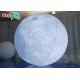 6.6ft Led Light Inflatable Moon Balloon Large Inflatable Planet Stage Decoration For Events