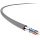 SFTP CAT6 Bulk Network Cable 23AWG BC Cross Linked LSZH Jacket
