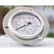 4 5000 Psi Oil Filled Pressure Gauge 0-400 Bar Stainless Steel Manometer Front Flange