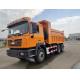 6x4 Heavy Tipper Trucks SHACMAN F3000 Dump Truck 375hp EuroV Yellow