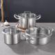 New Arrival Stainless Steel Kitchen Cookware Sets Pots And Pans Saucepan Pot Set Cookware Set Cooking