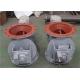 Dust Discharge Carbon Steel 0.005m3/rpm Rotary Airlock Valve
