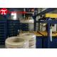 PVC Pipe Packing Machine Horizontal 500mm OD HMI Screen Operation With Conveyor