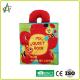 ISO BSCI Family Early Education 3d Cloth Book Polyester fabric