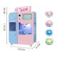 Automatic Candy Cotton Vending Machine Commercial Saving Labor