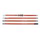 Operating Rod Stick Construction Safety Tools , 4 Sections Telescoping Hot Stick