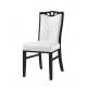 high quality solid wood PU leather dining chair furniture