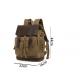 Fits 14 Inch Laptop Canvas Rucksack Casual Daypack