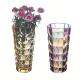 Colorful Crystal Vase Home Decoration Vase  Flower Contatiner