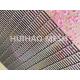 Wall Coverings Design 1.5mm Architectural Woven Wire Mesh Pvdf Black Color Aluminum