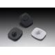 Security Tags for Retail Stores 48*42mm Dimension , ABS Material Clothing Security Tags
