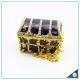 Shinny Gifts Gold Plated Handmade Purple And Red Jewelry Box Wholesales SCJ247