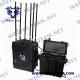 High Power UHF VHF Portable Signal Jammer WiFi GPS GSM IED Bomb