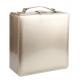 OEM Leather Makeup Mirror Cosmetic Box Packaging For Brush Storage