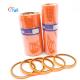 OEM HBY Rod Buffer Seal Hydraulic Orange Color For Excavator