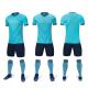 Breathable Plain Soccer Jerseys Blue Red White Football Jersey ODM OEM
