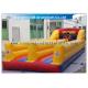 Outdoor Kids Match Inflatable Sports Games , Inflatable Bungee Run with Two Lines