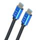 ROHS/CE Ethernet PVC 3D 4K 1080P HDMI Cable 19 Pin 10.2Gbps Meal To Meal Form