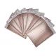 Hot Stamping Glossy Rose Gold Metallic Bubble Mailers Odor Proof