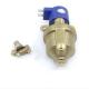 Bronze U Shape Channel CNG LPG Fuel Filter Integrated With Solenoid Valve