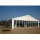 Luxury Customized Clear Party Tent , Waterproof Event Tents 30 X 60m Wide Used