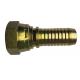 22611 Bsp Female Hydraulic Hose Fittings 60° Cone Siver Golden with Carban Steel