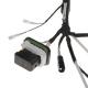 Black Insulated Custom Wire Cable with TPE Jacket PVC Sheath Stranded Conductor