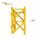 Multi Functional L46C Tower Crane Mast Section CE Certification
