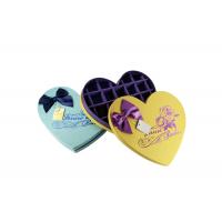 Yellow Chocolate Presentation Boxes Heart Shaped Chocolate Box Funny Sweet Style