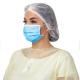 Non Woven Disposable Medical Mask , Blue Disposable Earloop Face Mask