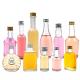 Body Material Glass 30ml 40ml 50ml 100ml Mini Bottle for Beverage Juice Wine Spirit Liquor