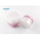 Korean Style Acrylic Cream Jar Eco Friendly Plastic Material Φ78.5mmx60.5mm Size