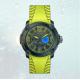 Fashion Men's  Silicone  Strap  Stainless steel wrist Watches with 6 watch hands