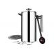Stainless Steel 51oz French Press Coffee Pot Double Wall Insulated Cafetiere Coffee Maker