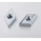 Steel Trapezoidal Nut Plate Rivets T Slot Nuts For Aluminum Profile M8 M12