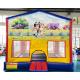 Advertisement 1000D Inflatable Bounce Houses Lovely Dog Jumping Bouncer