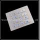 Led Backlight 16 Button Keypad 4x4 Matrix Type For Outdoor Industrial Equipment
