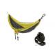 Small Portable Single Person Parachute Nylon Hammock With Carabiners Outdoor Backpacking