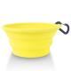 Travel 100% Pure Silicone Dog Bowl Foldable For Journeys Hiking Kennels & Camping Dogs Feeding Bowls