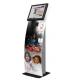 Modular Interactive Information Kiosk With Secondary 19inch Advertising Screen