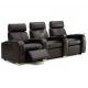 Movie Cinema Wood Leather Recliner Chairs