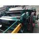 Green 1.8m * 2.3m Semi Automatic Wire Mesh Machine Highly Adaptive To Metal Wires