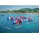 Hot Welding Inflatable Water Amusement Park , Blow Up Water Playground