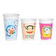 Soda Drinking Disposable Cold Cups With Lids Monkey Logo,  FSC ISO Approved