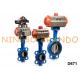 Pneumatic Actuator Operated Wafer Butterfly Valve Double Acting